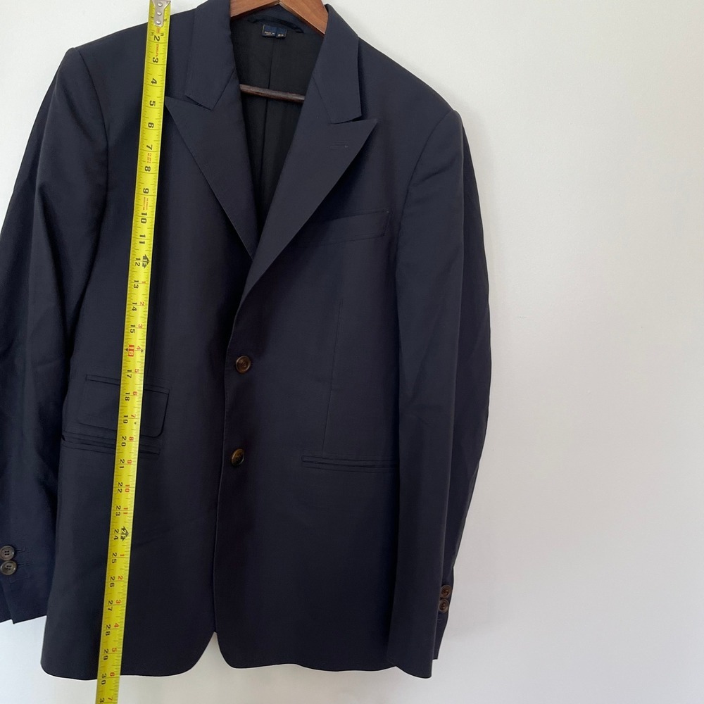 Vivienne Westwood Man Navy Blue 2-Button Blazer Jacket Made in Italy IT 52 US 42 - Picture 6 of 16